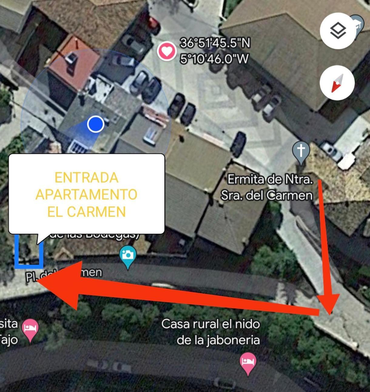 Apartamento El Carmen Setenil De Las Bodegas Exteriör bild